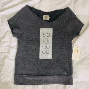 NWT ALCHEMY BY NINA KOHLER SOUL GOOD SWEAT TOP